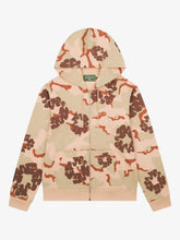 Denim Tears Floral Camo Zip Hoodie