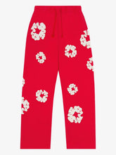Denim Tears Black Large Graphic Floral Sweat Shorts