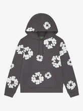 Denim Tears Cotton Wreath Print Grey Hoodie