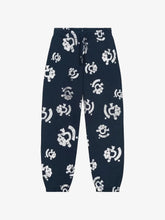 Denim Tears Navy Silver Graphic Cuffed Sweatpants