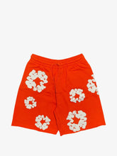 Denim Tears Orange White Wreath Sweat Shorts