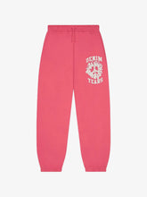 Denim Tears Pink Logo Wreath Cuffed Sweatpants