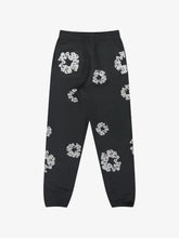 Denim Tears Black Gem Accent Wreath Print Jogger Pants