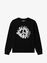 Denim Tears Waffle Knit Floral Crewneck