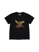Denim Tears Black Cherub Angel Graphic Short Sleeve Tee