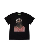 Denim Tears Black Religious Portrait Graphic Boxy Tee