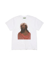 Denim Tears White Religious Portrait Graphic Boxy Tee