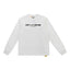 Gallery Dept. Front-Logo DÉPT. de la GALERIE Long Sleeve T-Shirt - White