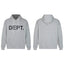 Gallery Dept. Grey Hoodie – Classic “DEPT.” Black Print