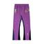 Gallery Dept. "DEPT. de la GALERIE" Paint Splatter Contrast Panel Sweatpants - Purple