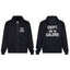 Gallery Dept. "Dépt. de la Galerie" Zip Hoodie – White French Print, Oversized Fit