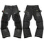 Gallery Dept. Contrast Knee Patch Paint Splatter Utility Cargo Pants
