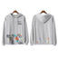 Gallery Dept Paint Splatter Grey Hoodie