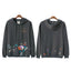 Gallery Dept Paint Splatter Charcoal Hoodie