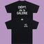 Gallery Dept. DÉPT. de la GALERIE Short Sleeve T-Shirt - Black/White