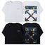 Off-White Angel Painting Arrow Graphic Short Sleeve T-Shirt
