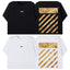 Off-White Marble Diagonal Arrow Print T-Shirt