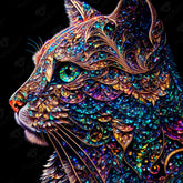 Sam the Stained Glass Cat