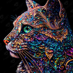 Sam the Stained Glass Cat