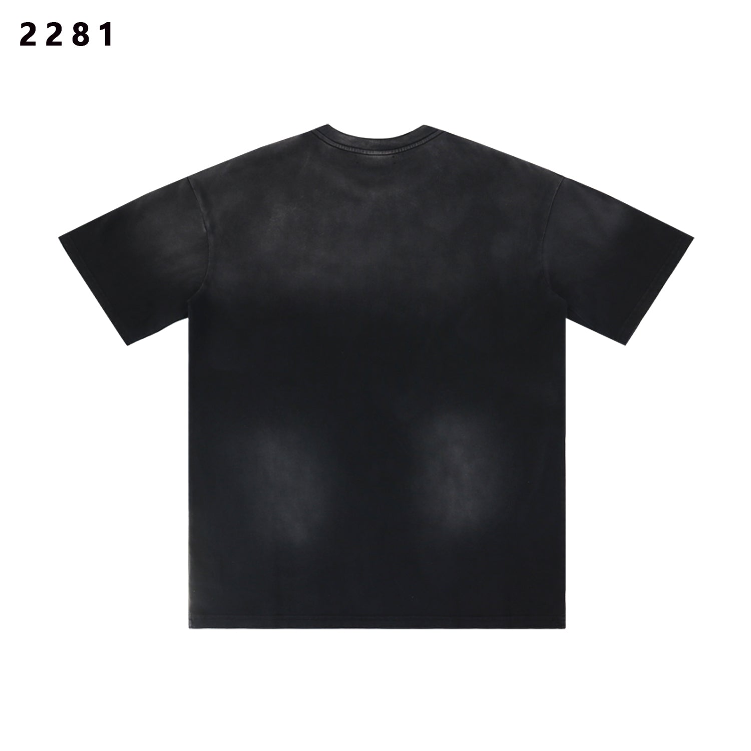 AMIRI Eagle Flame Vintage Washed Black Oversized T-Shirt