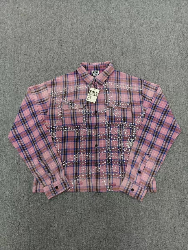 Vale Forever Pumpkin Patch Flannel 'Pink Hover Image
