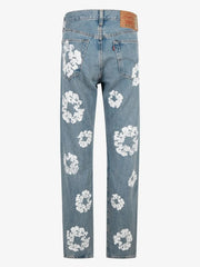 Denim Tears Floral Wreath Straight Leg Jeans