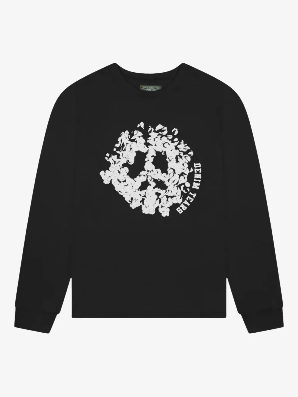 DT Denim Tears Floral Logo Crewneck | Oversized Streetwear Sweatshirt