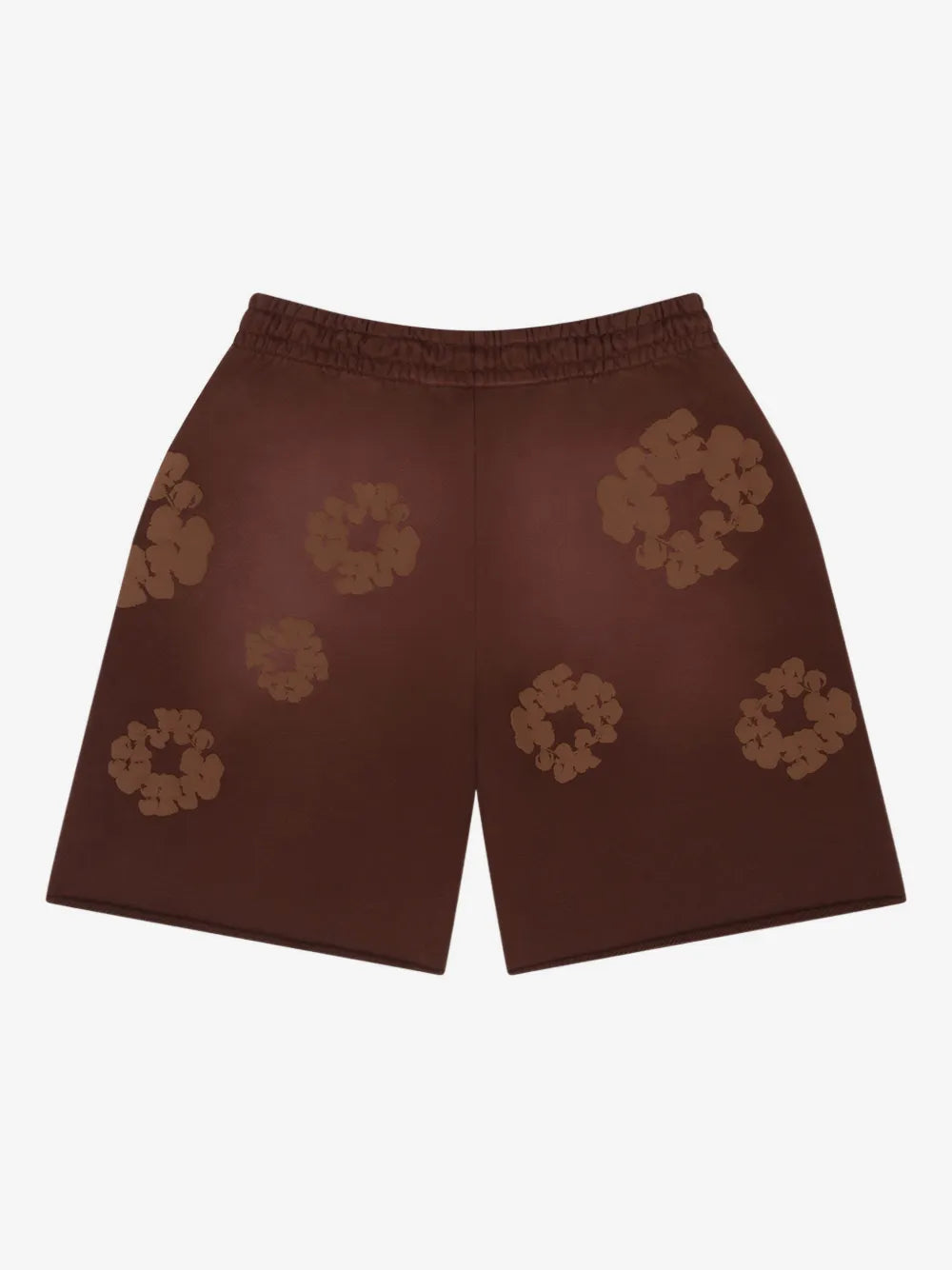 Denim Tears Brown Monotone Floral Sweat Shorts