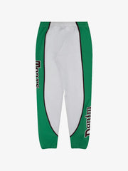 Denim Tears Green White Color Block Track Jogger Pants