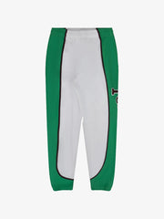 Denim Tears Green White Color Block Track Jogger Pants