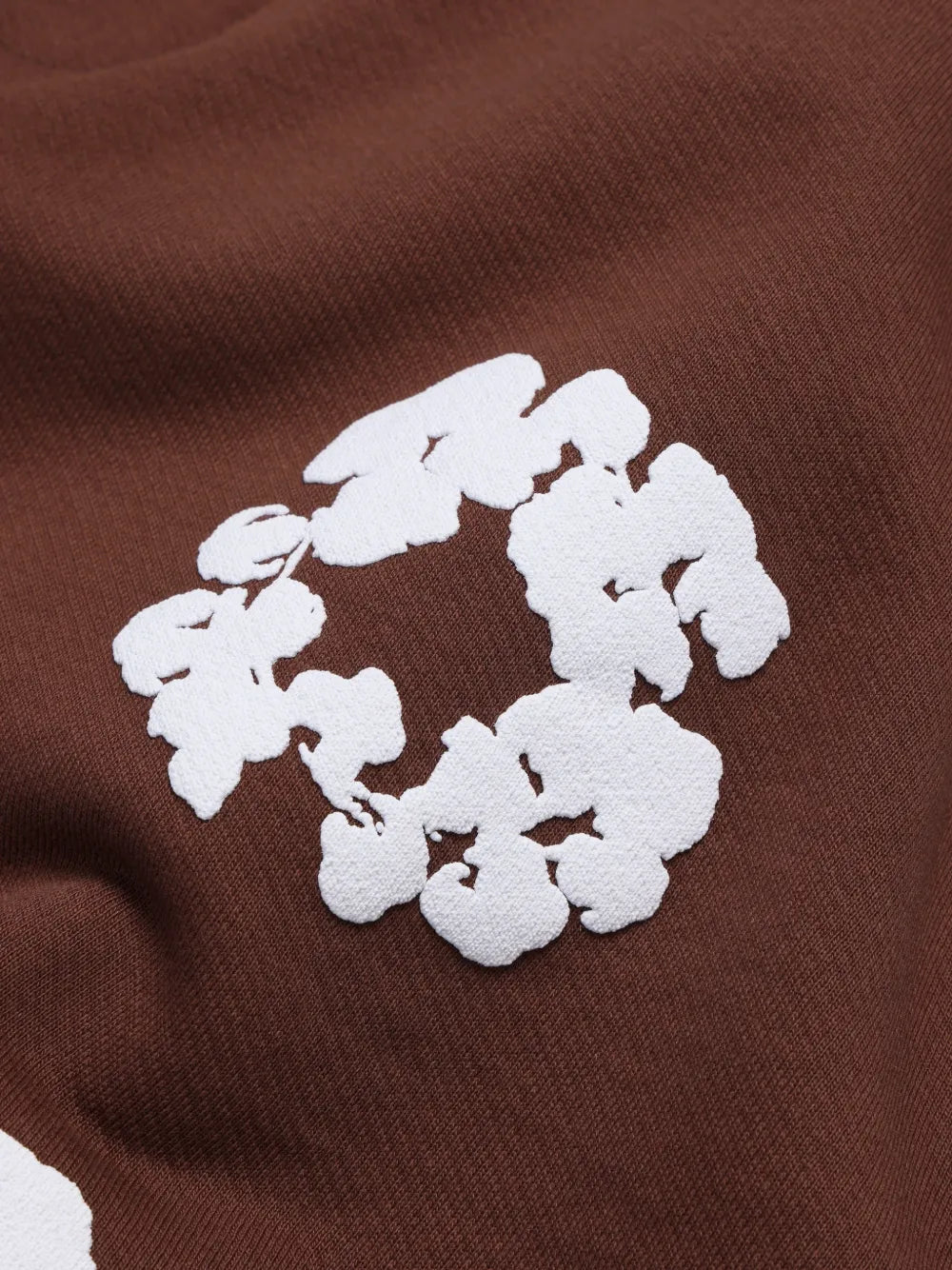Denim Tears Brown Floral Wreath Sweat Shorts