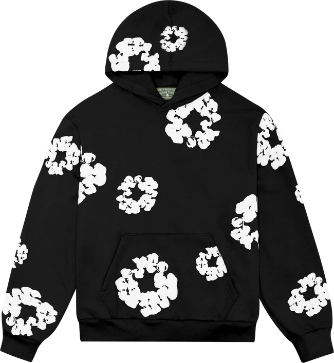 Denim Tears Black Hoodie Hover Image