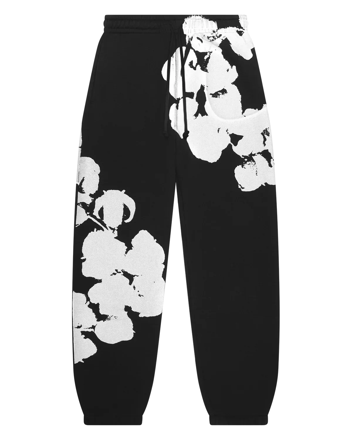 Denim Tears "Big Cotton" Black Sweatpants