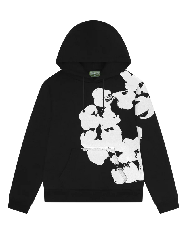 Denim Tears "Big Cotton" Black Hoodie Hover Image