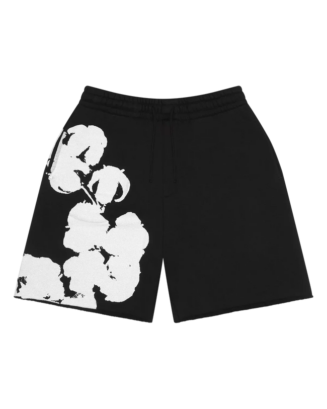 Denim Tears "Big Cotton" Black Shorts Hover Image