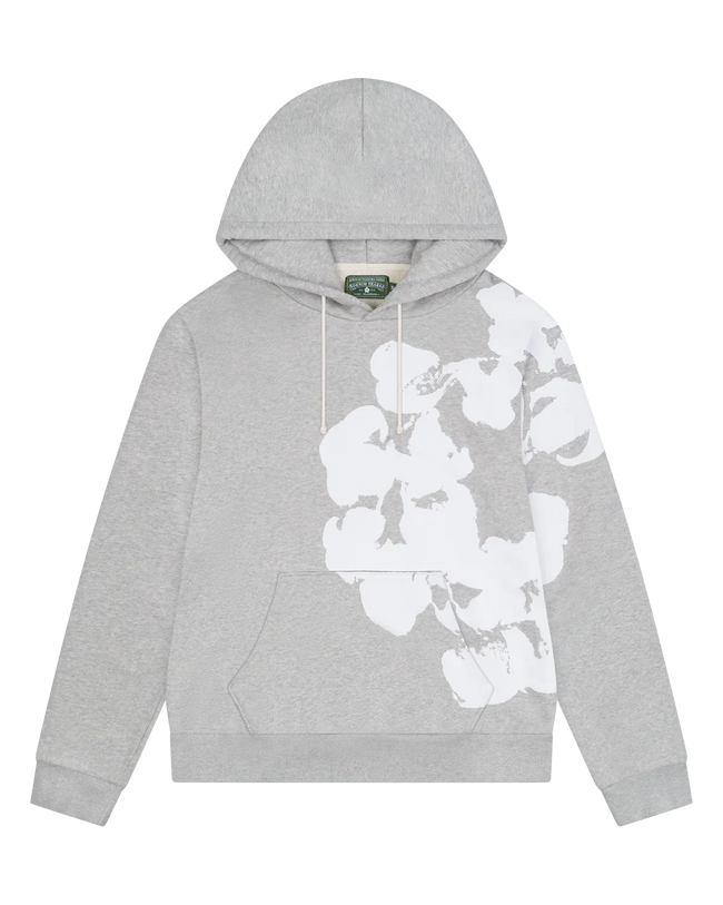 Denim Tears "Big Cotton" Grey Hoodie Hover Image