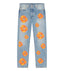 Denim Tears "Offset Tears" Light Wash Denim Jeans