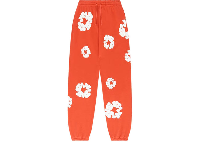 Denim Tears Orange Sweatpants Hover Image