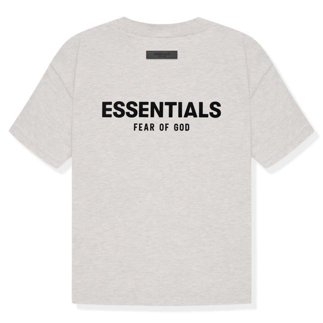 Fear Of God Essentials Light Oatmeal T Shirt (SS22) Hover Image