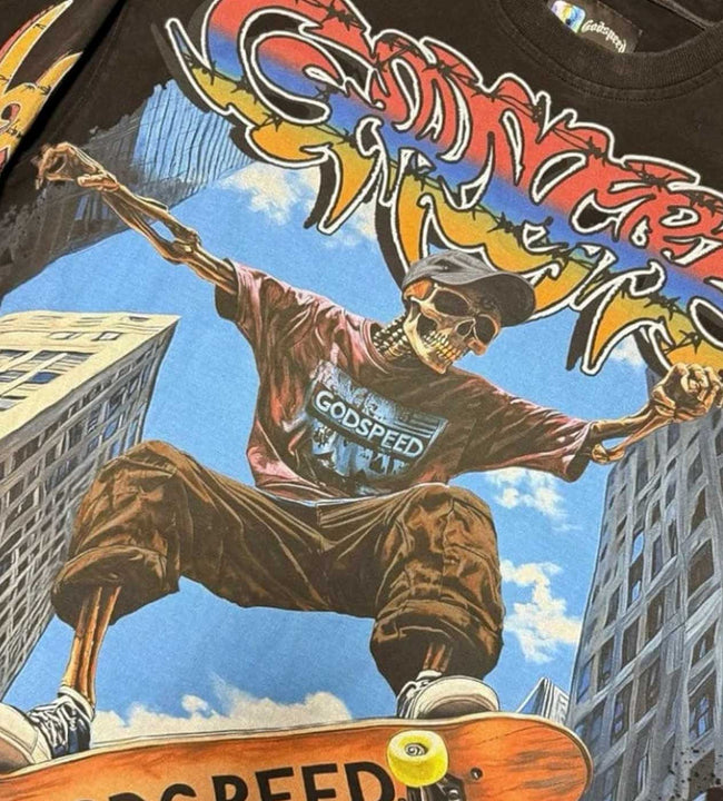 Godspeed Ollie L/S Tee Black Hover Image