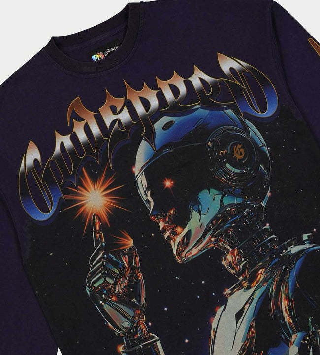 Godspeed Sputnik L/S Tee Navy Hover Image