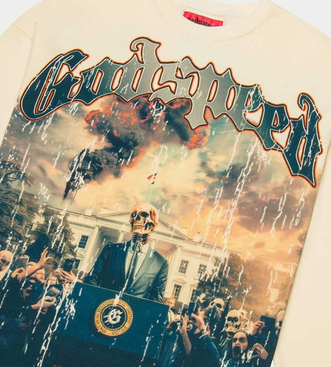 Godspeed V.O.D 2024 L/S Tee Bone Hover Image