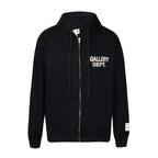 Gallery Dept. Minimalist Logo Zip-Up Hoodie