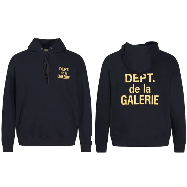 1. Gallery Dept Dept de la Galerie Black Hoodie Hover Image