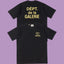 Gallery Dept. DÉPT. de la GALERIE Short Sleeve T-Shirt - Black/Yellow