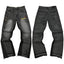 Gallery Dept. DEPT. Logo Contrast Side Panel Washed Black Denim Jeans