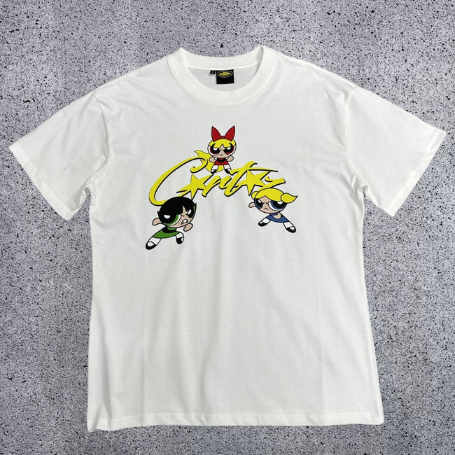 Corteiz x The Powerpuff Girls T-Shirt – White Hover Image