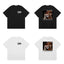 Off-White Off. Text Oil Painting Arrow Cross Print Short Sleeve T-Shirt