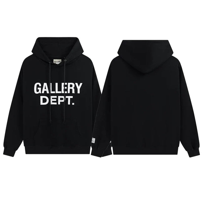 Gallery Dept Big Logo Black Hoodie Hover Image