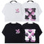 Off-White Pink Spray Paint Arrow Cross Print Short Sleeve T-Shirt